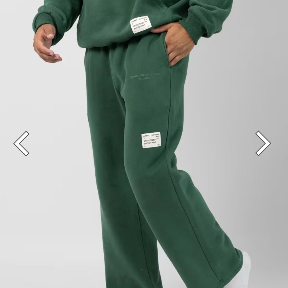 Comfrt affirmation straight leg sweatpants